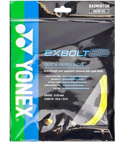 Buy YONEX EXBOLT 63 Badminton String - White (1120) Online at Low